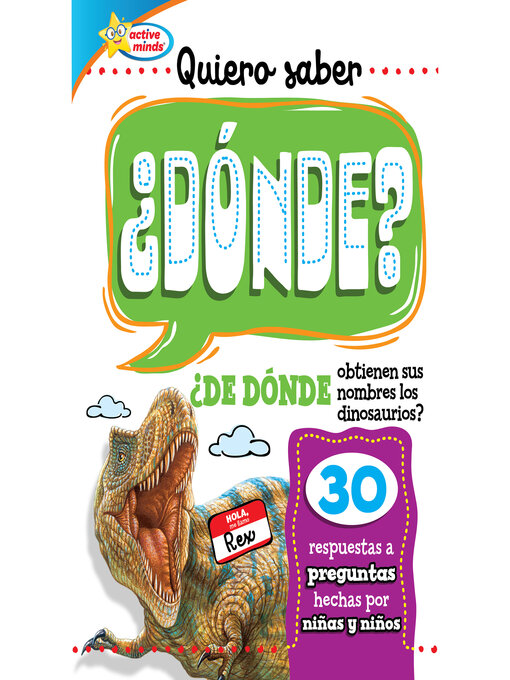 Title details for Quiero saber ¿DÓNDE? (Kids Ask WHERE?) by Sequoia Kids Media - Wait list